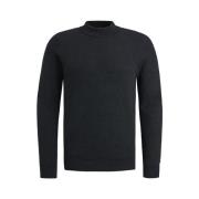 Fin Boucle Mock Neck Sweater