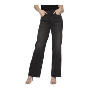 Bred Ben Fem Lomme Bomuld Jeans