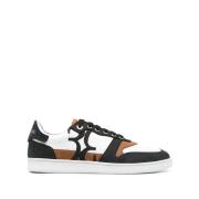 Hvide Læder Casual Lo-Top Sneakers