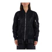 Nylon Twill Blouson Jakke