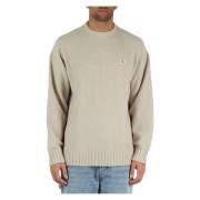 Bouclè Bomuld Rundhals Sweater