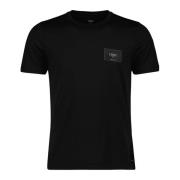 Roma Kollektion Sort Bomuld T-shirt