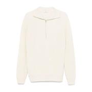 Beige Fiskerstrik Sweater