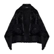 Faux Fur Cape