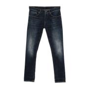 Indigo Blue Slim Cut Jeans