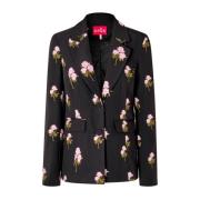 Blomstret Klassisk Blazer