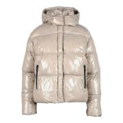 Nylon Puffer Jakke