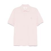 Pink Polo med Heraldisk Logo