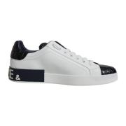 Logo Portofino Sneaker Sko Sort Hvid