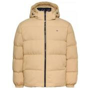 Essential Down Puffer Beige Jakke