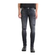 Sort Tapered Jeans Ozzy Stil