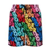 Badeshorts med logo