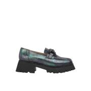 Platform loafer med rhinsten