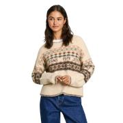 Fairisle Jacquard Strik Trøje