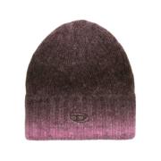 Lilla/Chokolade Beanie Hat