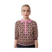 Rosa Jacquard Jersey Top