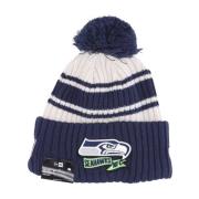 Seahawks Pom Pom Beanie Hat