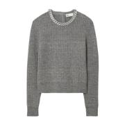 Chain Crew Neck Sweater