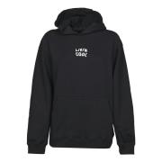 Sort Oversize Logo Hoodie