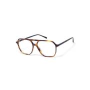 Brun/Havana Optisk Stel Stilfuld Must-Have