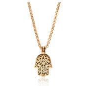 Men's Gold Hamsa Hand Necklace