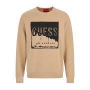 ML Logo Bomuldssweatshirt - Beige