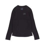 Sort Crew Neck Logo Print Sweater