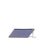 Krystal Mesh Parallelogram Clutch Taske