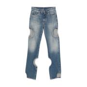 Lysblå Cut-Out Jeans