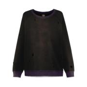 Farveblok Crew Neck Sweater