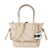 Tasker KARL LAGERFELD ikon mono cc sm tote a1w30134 nft aop trench