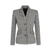 Slim Fit Blazer med Notch Revers