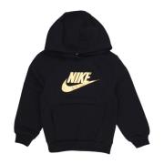 Sportswear Club Fleece Hoodie Sort/Guld