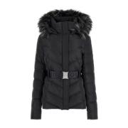 Faux Fur Hooded Puffer Jacket