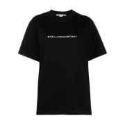 Bomuld Logo Print Kvinders T-shirt