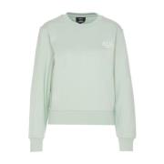 Broderet Logo Rund Hals Sweatshirt