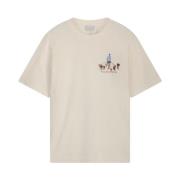 T-shirt Dog Walker Antique White