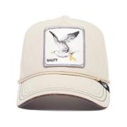 Beige Gaviota Meal Ticket Trucker Cap