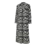 Zebra Animalier Pony Hair Coat