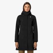 Sort Bonded Femme Kway Jakke