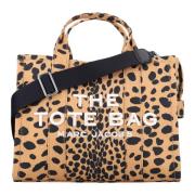 Cheetah Canvas Tote Bag Sort Leo