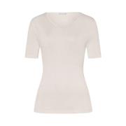 Silke T-shirt - Bleg Creme