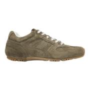 Suede Khaki Læder Sneakers