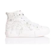 Elegant Platform Sneakers Hvid