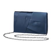 Ensfarvet Clutch Taske