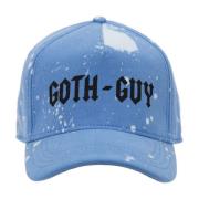 Goth Guy Baseball Cap Fibbia