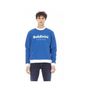 Blå Bomuld Trend Langærmet Sweatshirt