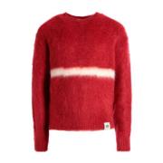 Mohair Silk Stribet Sweater