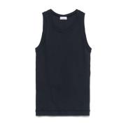 Midnight Blue Ribbet Tank Top