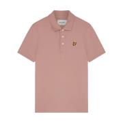 Klassisk ensfarvet polo shirt